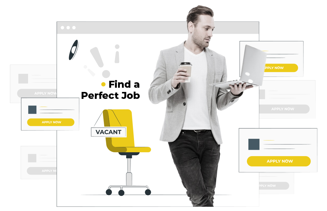 Job Search Illustration